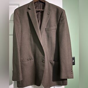 CHAPS Brown Sport Coat Blazer 44L